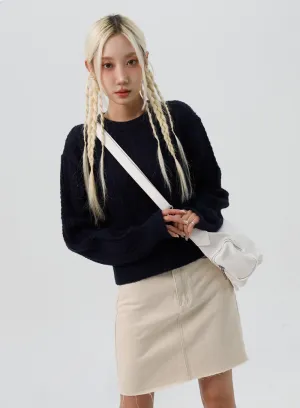 Cable Knit Sweater IS307