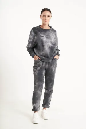 Saloos Tie-Dye Winter Lounge Tracksuit