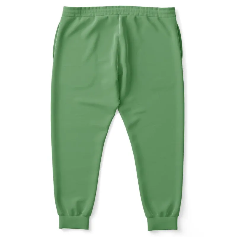 Shaded Pastel Green Joggers | Unisex | with PLUS sizes | C45M0Y60K30