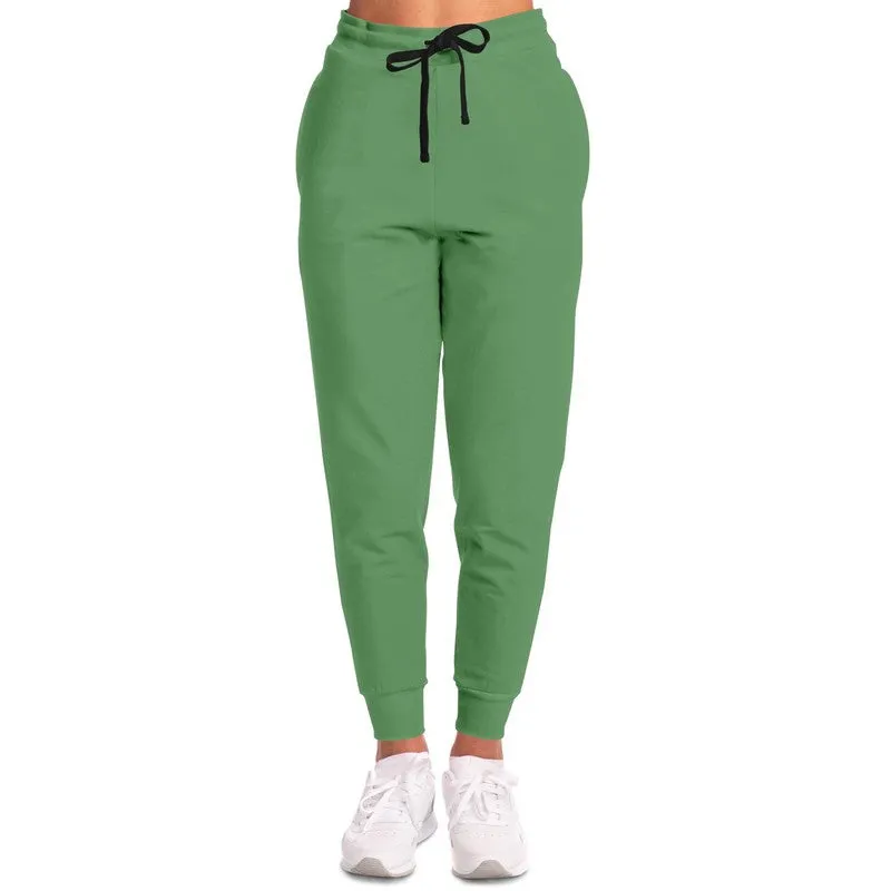 Shaded Pastel Green Joggers | Unisex | with PLUS sizes | C45M0Y60K30