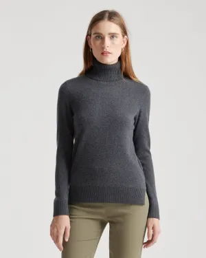 Super Luxe Baby Cashmere Turtleneck Sweater