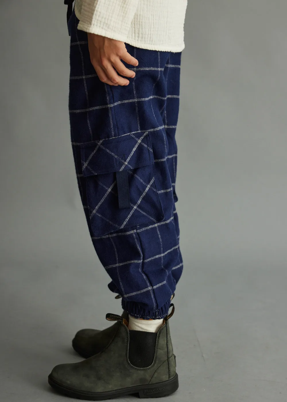 TOBIAS PLAID FLANNEL PANTS