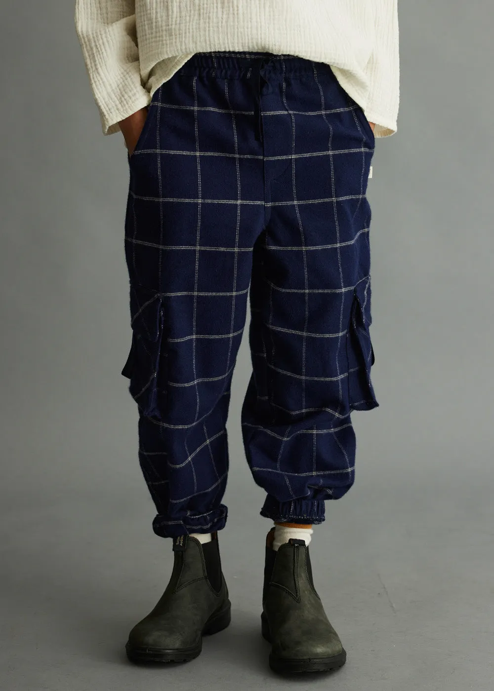 TOBIAS PLAID FLANNEL PANTS