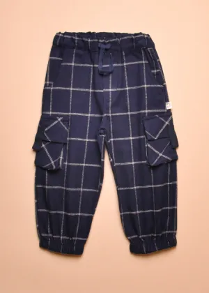 TOBIAS PLAID FLANNEL PANTS