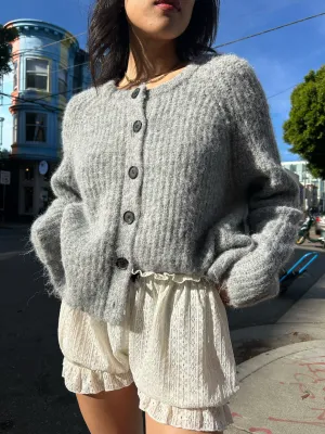 Tristan Sweater - Heather Grey