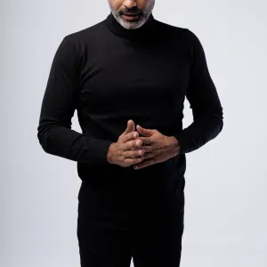 TURTLENECK COTTON PULLOVER