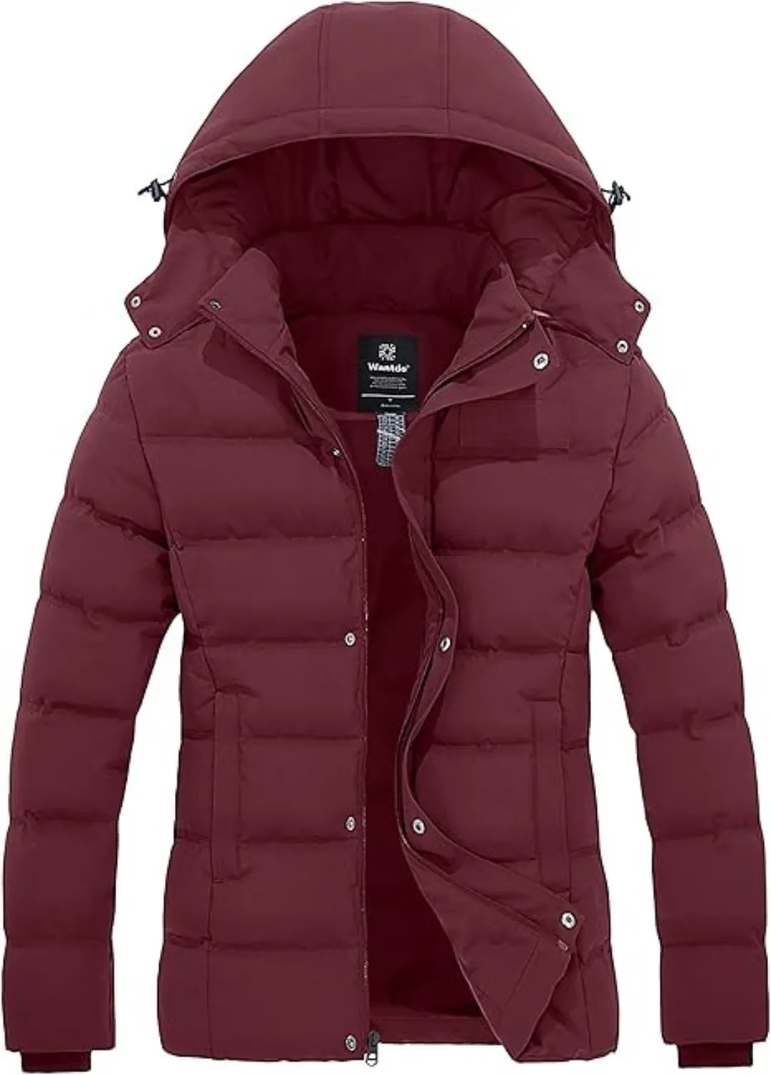 Women's Winter Warm Jacket Winter Coat Thicken Puffer Jacket with Removable Hood